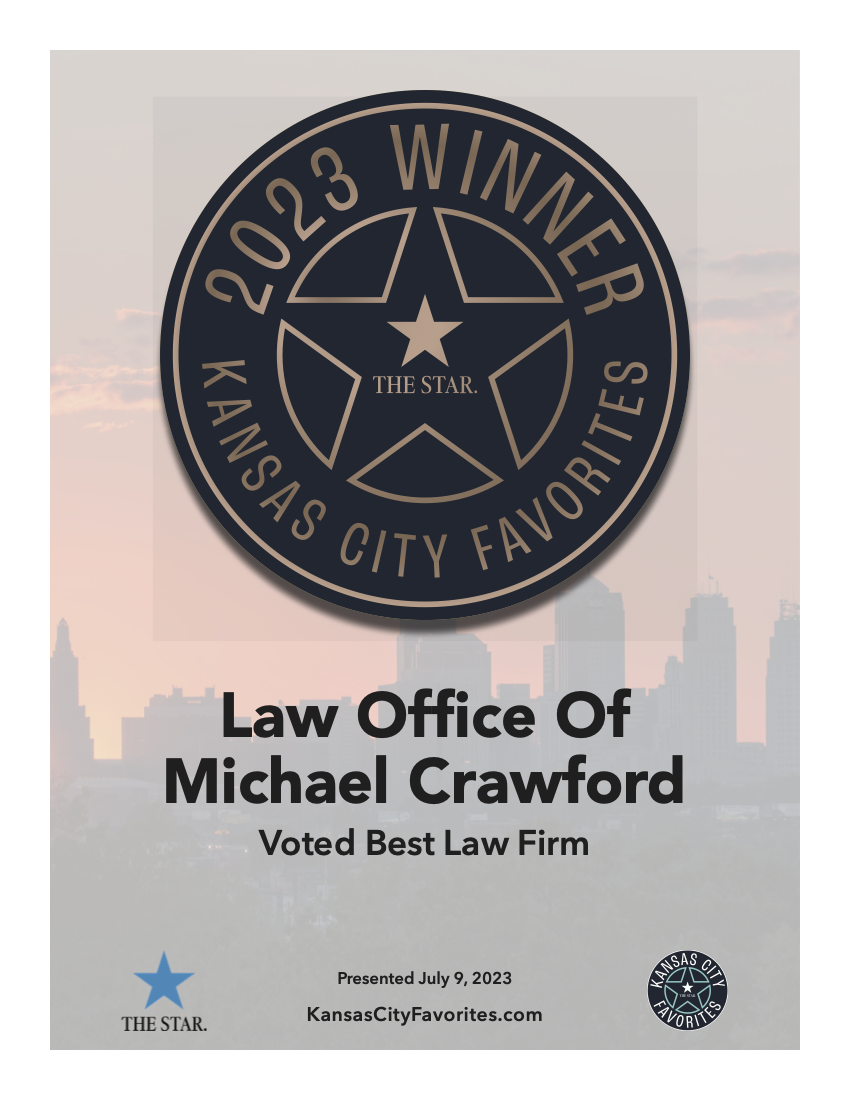 Law Office of Michael Crawford 2023 Winner Kansas City Favorites